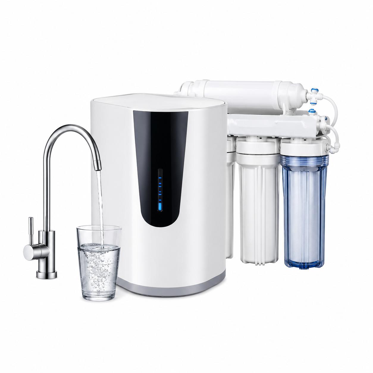 Máy lọc nước gia đình chính hãng, nhiều kiểu lắp đặt